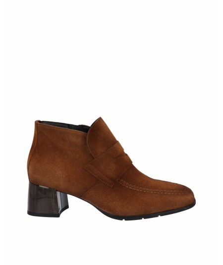 Zapato tacón piel serraje...