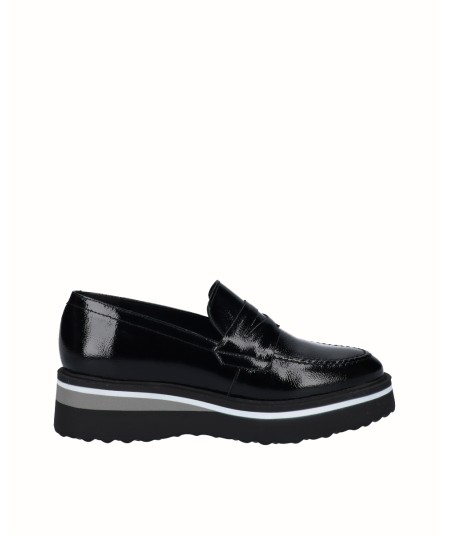 Zapato plataforma piel...