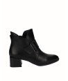 Black smooth leather...
