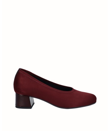 Zapato salón tacón licra...