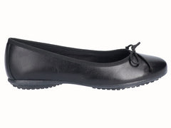 Zapato Bailarina Francesita Piel Negro