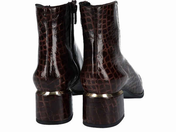 Botines Tacón  Dorado Moka